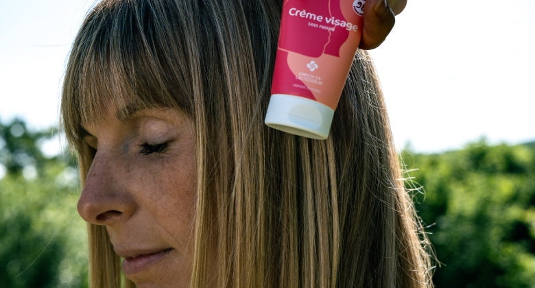 routine peau mixte creme visage