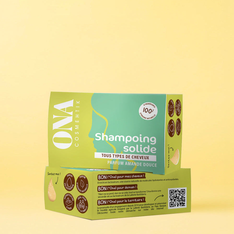 SHAMPOING SOLIDE Amande Douce